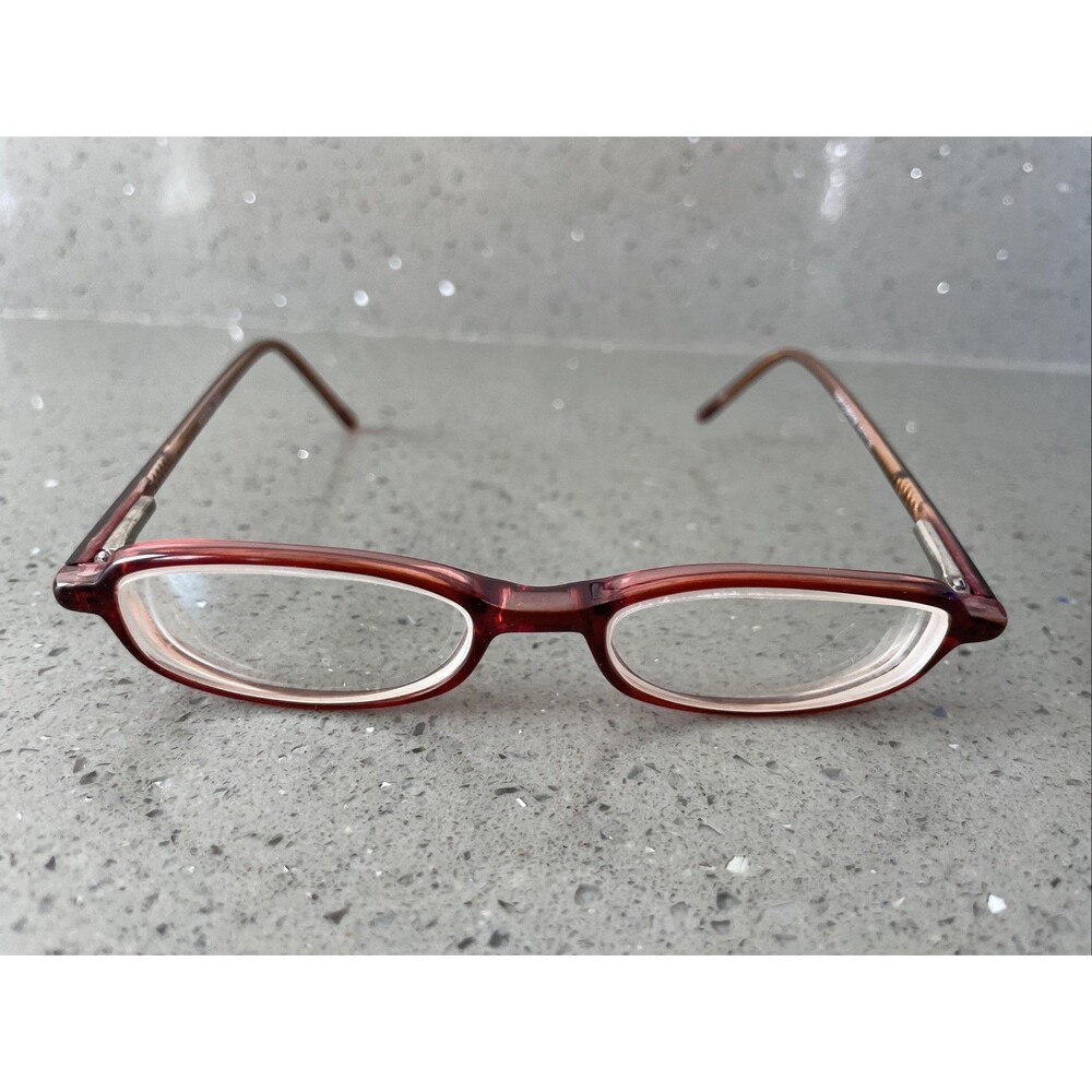 Modern GIFT PURPLE/BROWN 47-17-135 Plastic Full Rim Eyeglasses Frames ONLY
